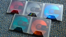 5 Minidisc Sony Color