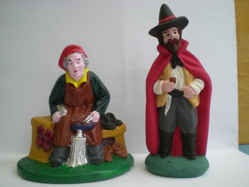 Deux santons provence - de,