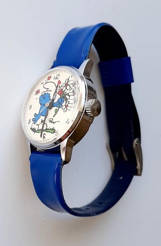 Montre schtroumpf amoureux - montre,