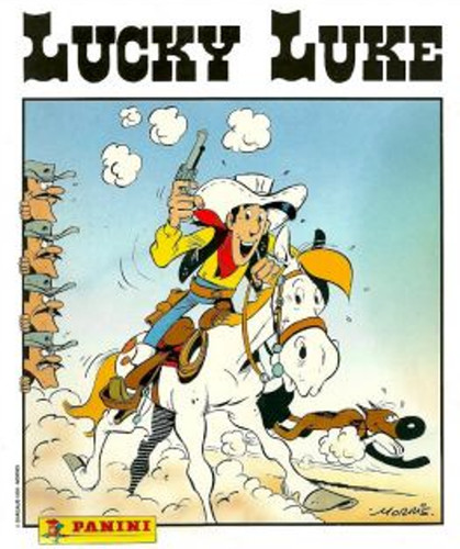 Panini lucky luke 1990 - panini,