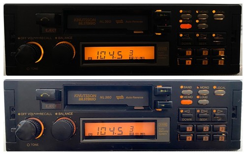 Lecteur radio cassette - , voiture