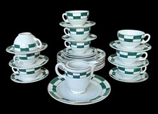 Ancien Service Café Assiettes Vaisselle KG Lunéville 29 Pcs Art De La Table