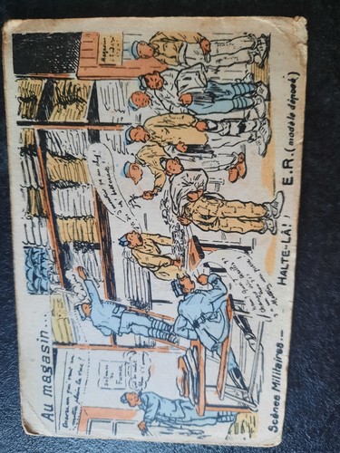 Carte postale humoristique - carte,