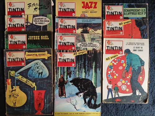 Lot journal tintin 11e - journal,