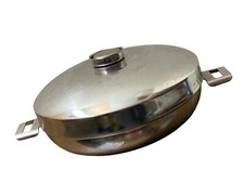 ANCIEN VINTAGE COCOTTE ILVINOX DEMEYERE SAUTE CASSEROLE POÊLE INOX MARMITE  WOOK