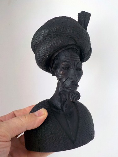 Statuette buste homme - homme, au