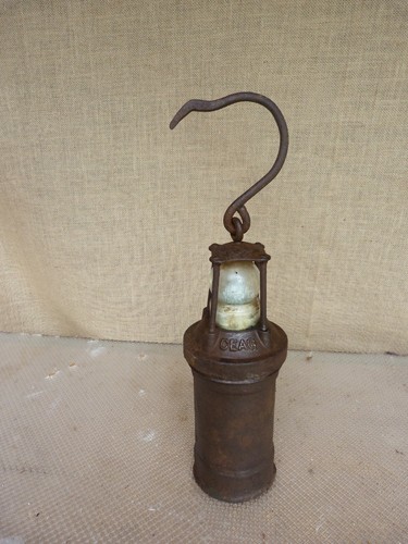 Ancienne lampe mineur - lampe, de