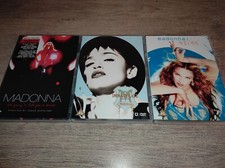 * LOT DE 3 DVD + 1 CD MADONNA