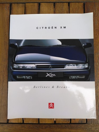 Brochure citroen série 2 - brochure, xm