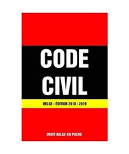 Code Civil Belge - Édition