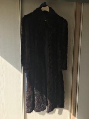 Manteau vison marron - manteau,