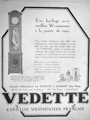 Publicité presse 1928 vedette - presse,
