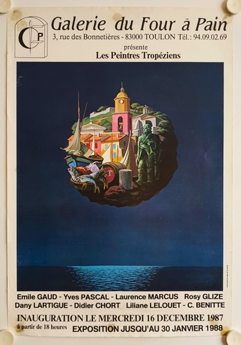 Affiche emile gaud - -, peintres