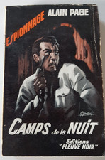 Fleuve Noir ESPIONNAGE n°158. Camps de la Nuit. ALAIN PAGE. 1958. TBE