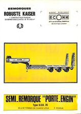 LONGUYON (54) STURDY TRAILERS KAISER / DOOR - MACHINE / LEAFLET