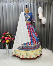 Ethnique Mariage Indien Vêtement Femme Créateur Fête Bollywood Lehenga Choli