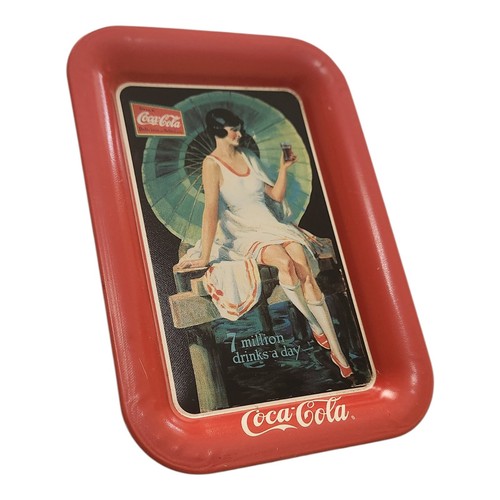 Vintage 1995 coca cola metal - 1995,