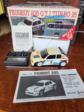 Voiture teleguidée Nikko vintage Peugeot 205 turbo 16 