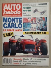 AUTO HEBDO N°661 1/2/1989