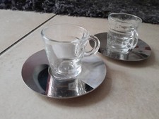 LOT DE 4 TASSES A CAFE ET 4
