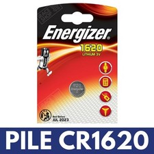 Pile CR1620 Lithium 3V pour