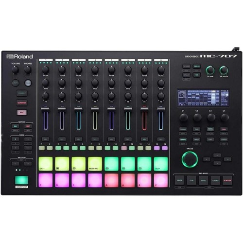Roland 707 groovebox - roland, mc-707