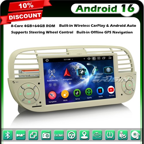 64gb android autoradio gps - 16,
