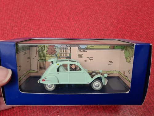 Tintin 2cv emboutie bijoux - tintin, de