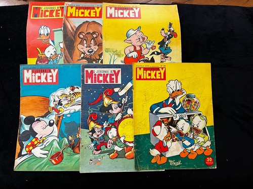 Journal mickey lot de 9 - de,