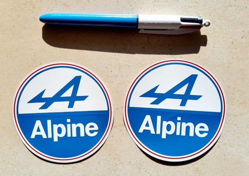 Alpine a110 a310 autocollants - alpine,