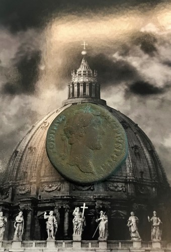 Numis sestertius of commodus - -,