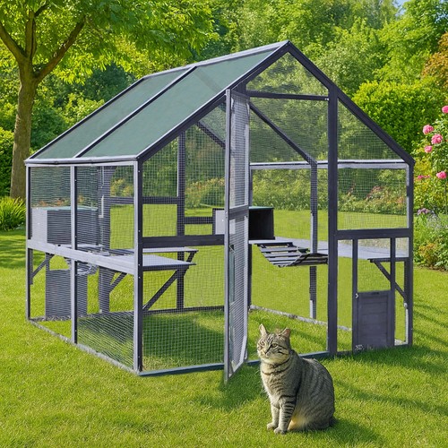 Wiltec enclos extérieur chats - wiltec,