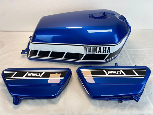 Yamaha rd250c 1976 decal set - rd250c,