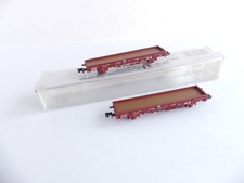 ARNOLD N 1:160 2 WAGONS PLAT