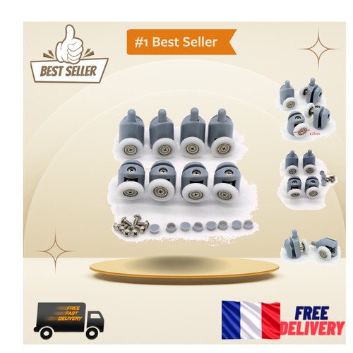 Roulettes pour porte de - roulettes,