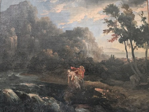 Huile sur toile fin - toile,fin, deb19e