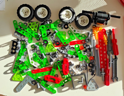 Lot meccano vintage en - de,