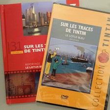 Tout Savoir sur Tintin N°31  Sur les traces de Tintin Le Lotus Bleu livret + DVD