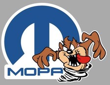 MOPAR right TAZ Sticker  droit
