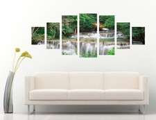 3D Forêt Rivière 236 Impression Non Encadrée Mur Papier Autocollant Mur Déco Inne