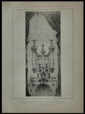 PROJET D' ORGUE - PLANCHE 1888