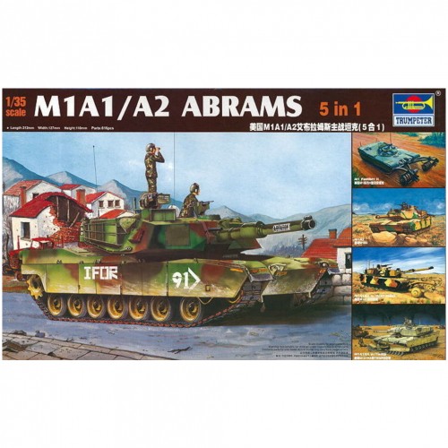 Trumpeter m1a1 abrams - trumpeter, en