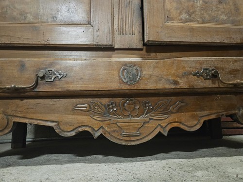 Armoire ancienne bois - marron, 2