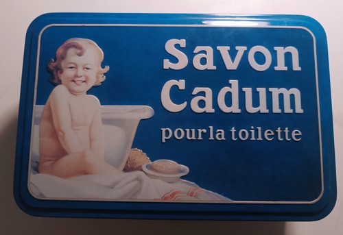 Boîte métal publicitaire