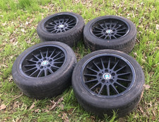 1997-2003 BMW E39 staggered 528i 17" wheels +tire 540i 530i 525i 528 540 528 OEM