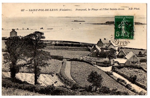 Cpa saint pol - 29, de