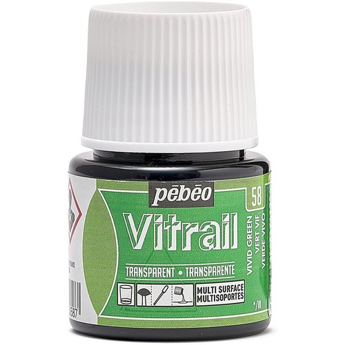 Peinture pour verre vitrail - -,