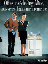 1987 Advertising 0822 Miele Advertising Offer a Dryer
