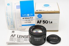 Minolta AF 50mm f/1.4 Type
