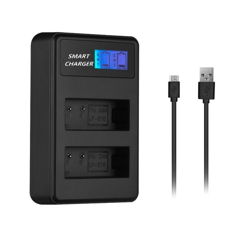 Chargeur lcd double - chargeur, pour